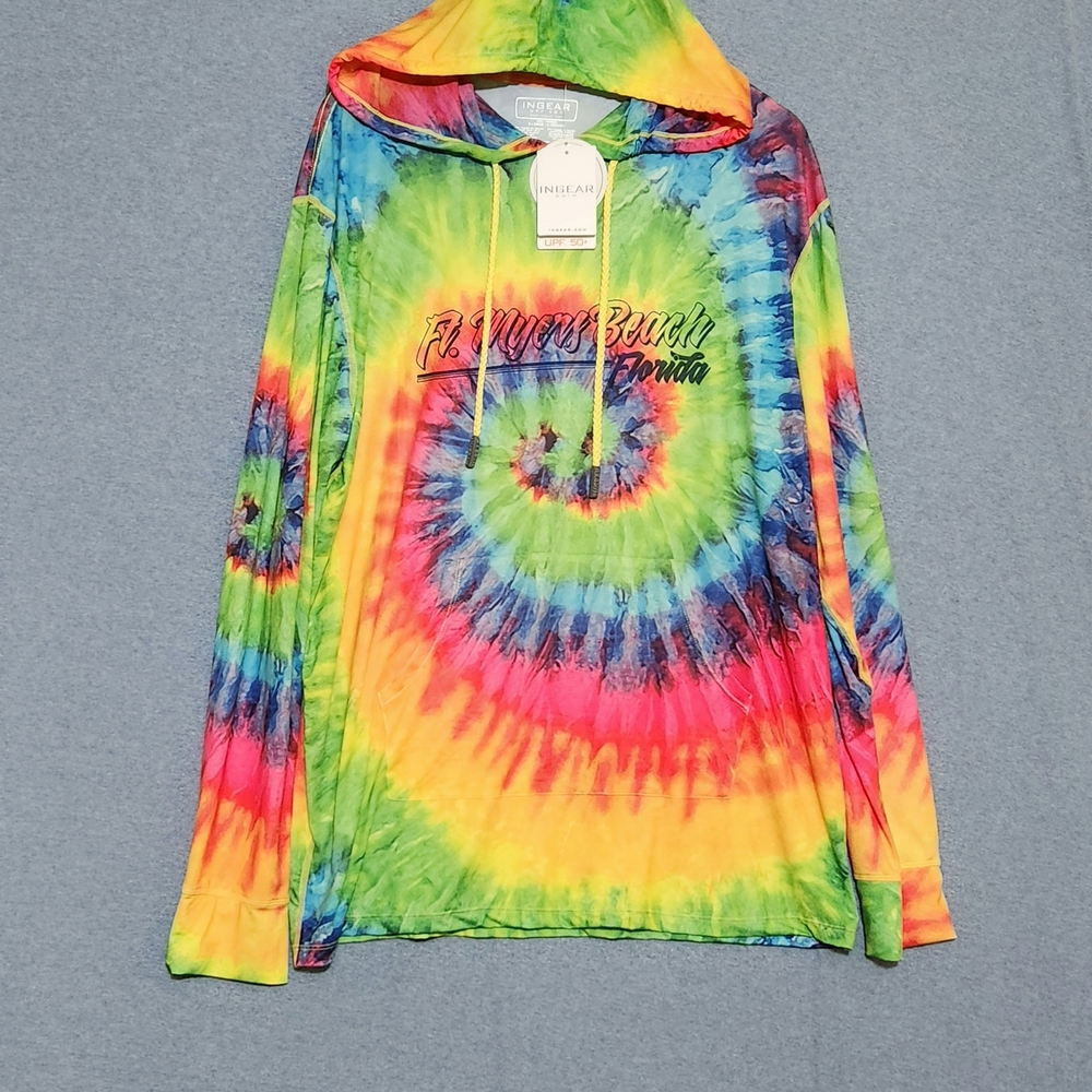 Ingear Swim Protective Tie-Dye Hoodie